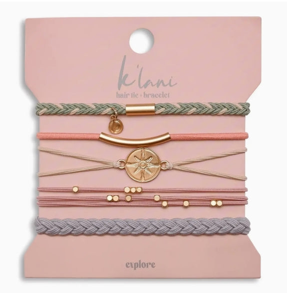 Explore - Hair Tie Bracelets