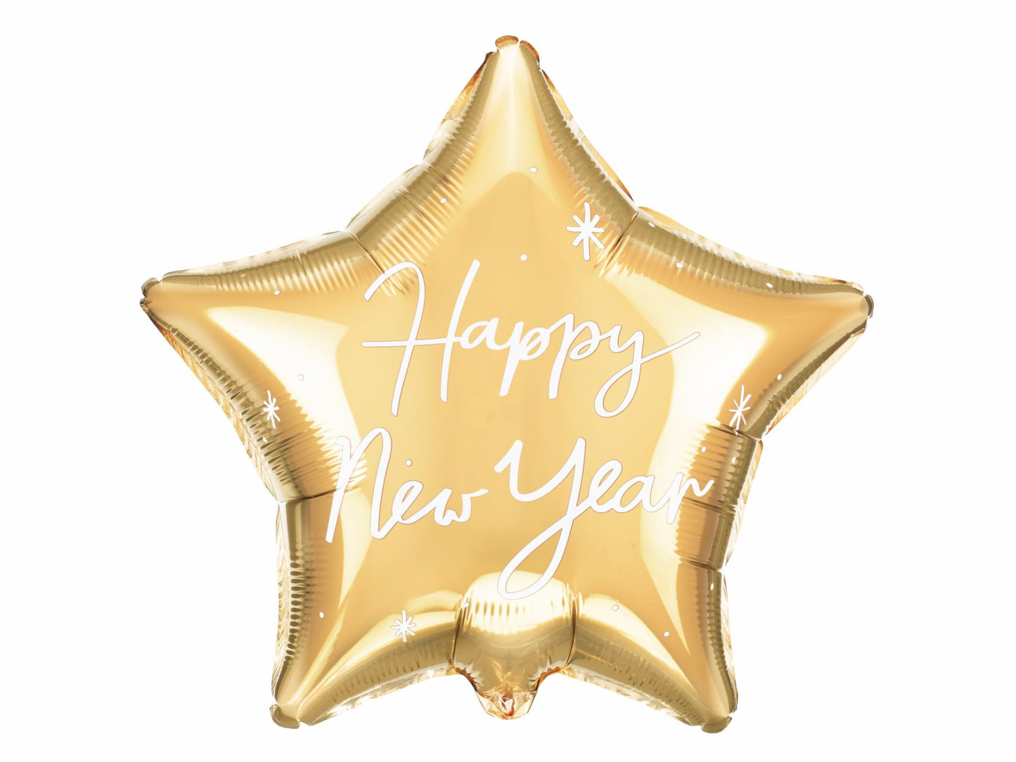 Happy New Year Star - Foil Balloon