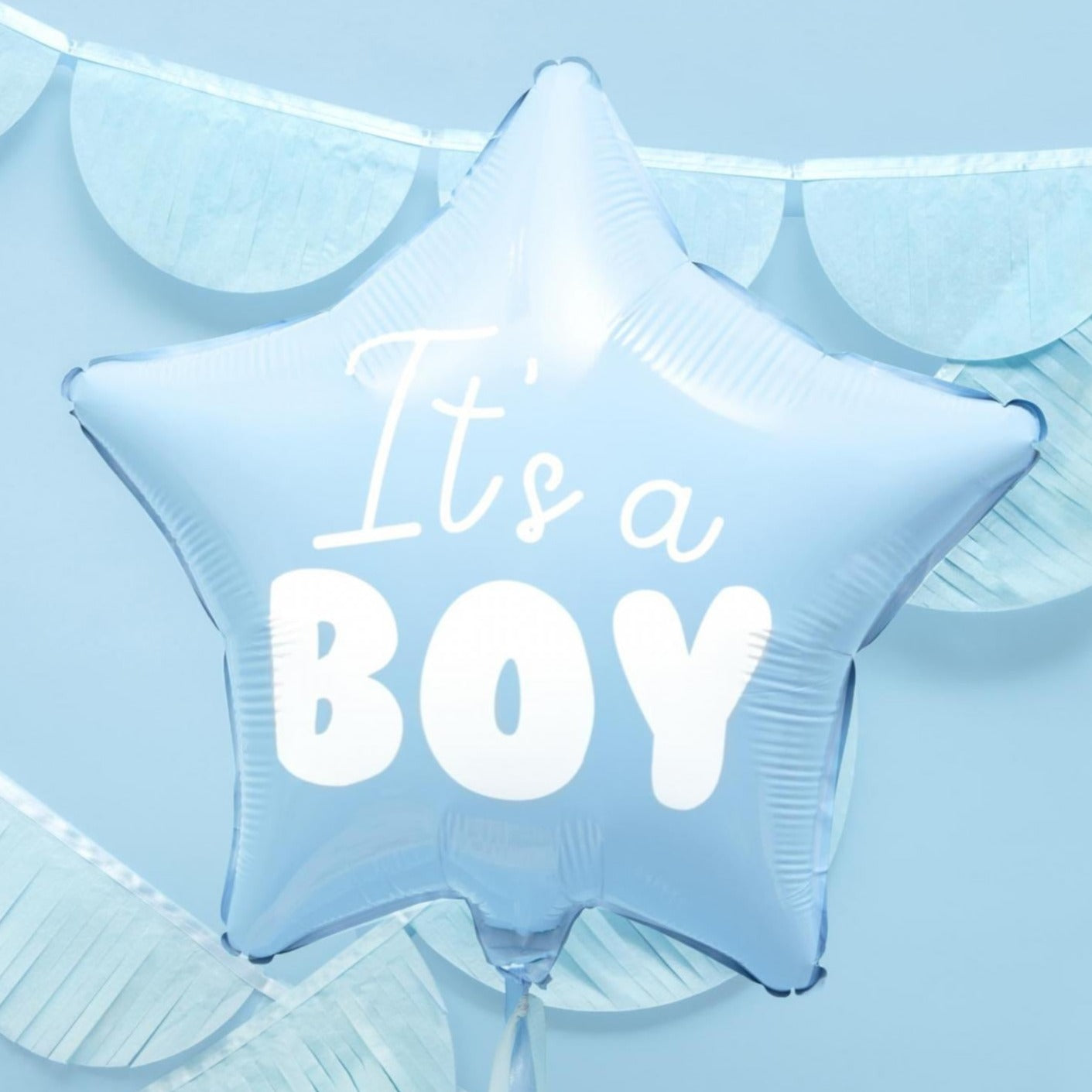 It's a Boy- Star Foil Balloon