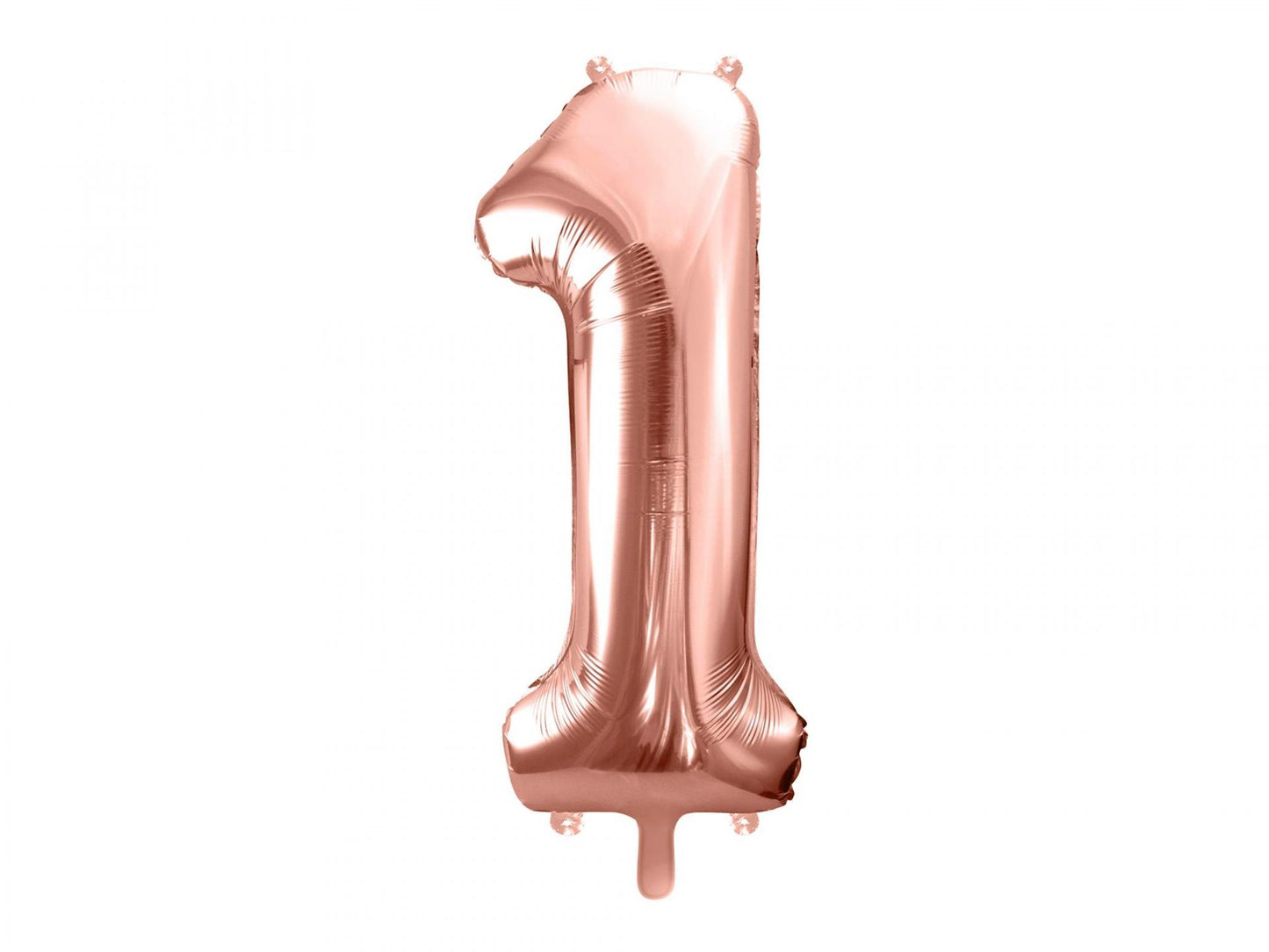 Number Balloon - Rose Gold