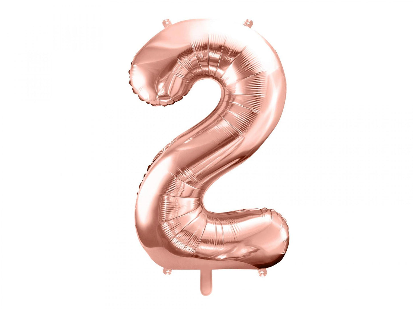 Number Balloon - Rose Gold