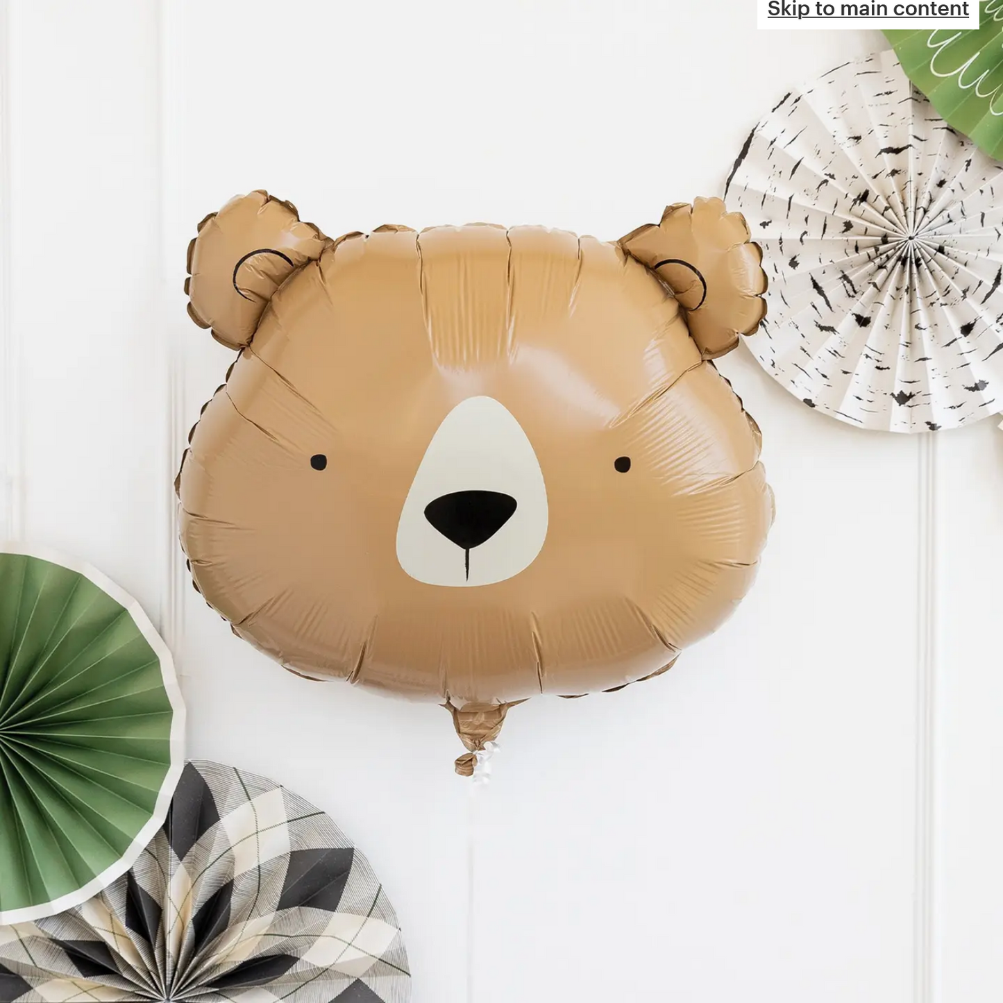 Bear Foil Balloon
