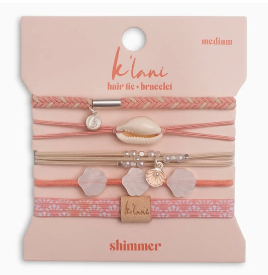 Shimmer - Hair Tie Bracelets