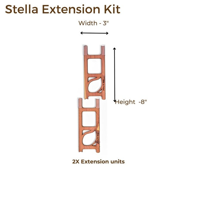 Stella Modular Ladder Plant Wooden Trellis - Extension Kit