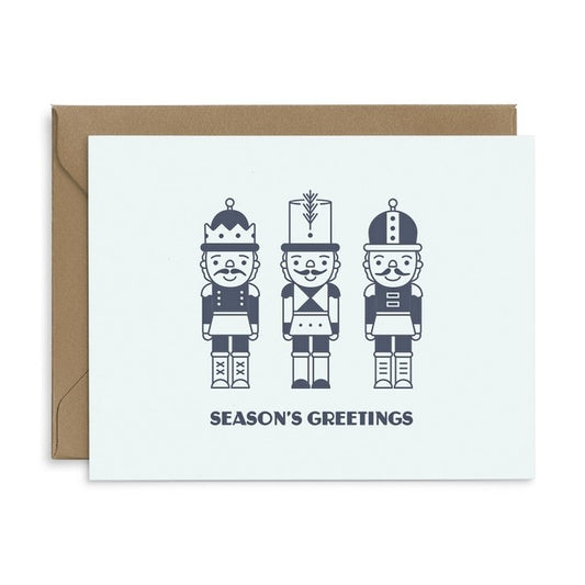 Nutcracker Seasons Greetings Card