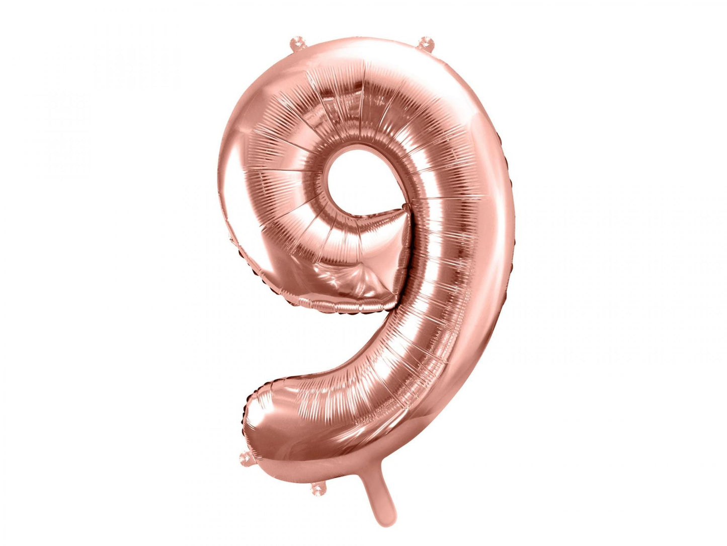 Number Balloon - Rose Gold