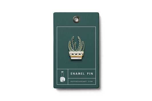 Aloe Succulent Enamel Pin