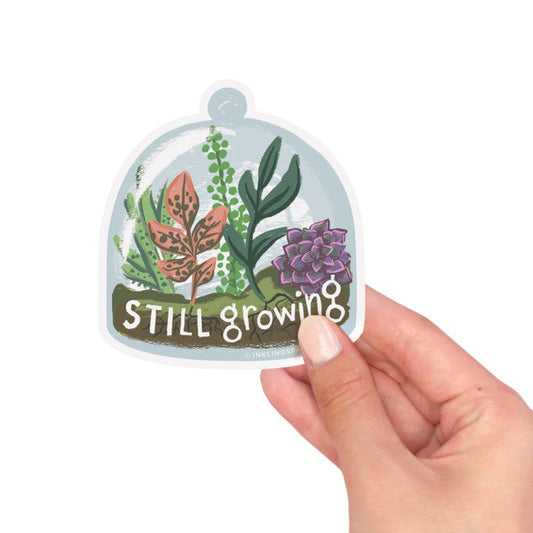 Still Growing Vinyl Sticker